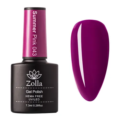 Ojă Semipermanentă Zolla HEMA Free 043 - 7.3ml