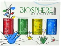 Aloe Plus Lanzarote Set Biosphere - Loțiune de corp, gel de duș, șampon și dermogel, 4 x 100 ml