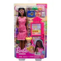 Set de joaca cu papusa, Barbie, Cariere Teacher, JMK17