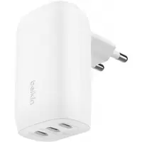 Incarcator Retea Belkin BoostCharge, 67W, 3A, 3 x USB-C, Alb WCC002vfWH