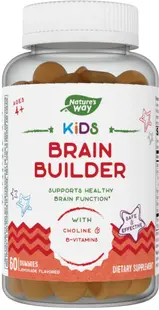 Kids Brain Builder, 60 tablete de jeleu, Nature's Way