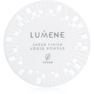 Lumene Nordic Makeup Sheer Finish pudra mata transparenta 8 g