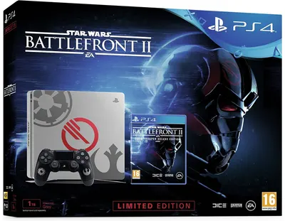 PlayStation 4 Slim 1TB Limited Edition + Star Wars Battlefront II