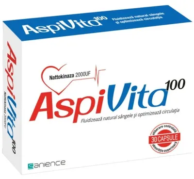 Aspivita 100, 30 capsule , Sun Wave Pharma