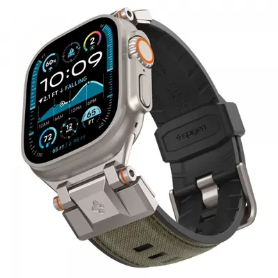Curea Spigen DuraPro Armor pentru Apple Watch 49mm / 46mm / 45mm / 44mm / 42mm Series, Verde AMP09102