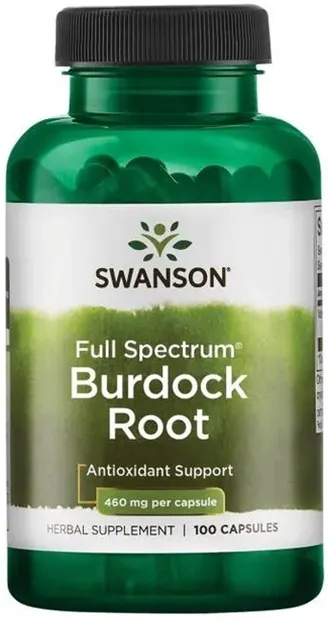 Full Spectrum Burdock Root, 460 mg, 100 capsule, Swanson