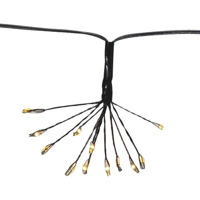 Șirag luminos pentru exterior cu LED Star Trading Flower, lungime 2,1 m