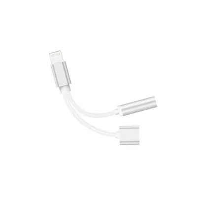 Adaptor Iphone 2 in1 incarcare si audio MIV
