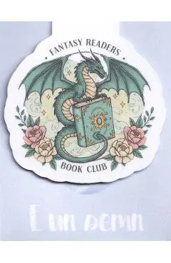 Semn de carte magnetic: Fantasy Readers Book Club