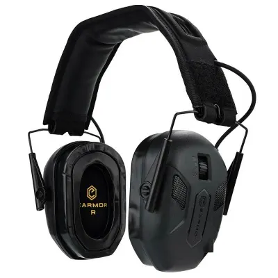 EARMOR M300X – Casti electronice protectie auditiva - NEGRU