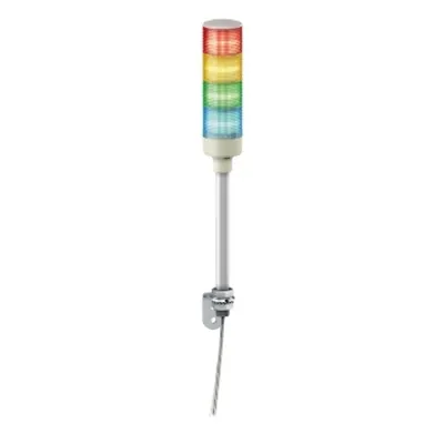 Harmony XVG, Coloana de semnalizare, 4 Unitati RGVA, 24V, LED, BUZ, TUB