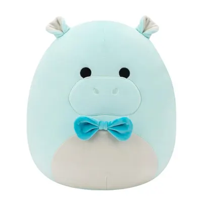 Jucarie de plus, Squishmallows, Hipopotamul Hank, 19 cm