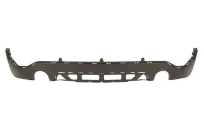Bara potrivita MINI COUNTRYMAN F60 LCI dupa 2020 (Inferior/Spate, S, negru, cu taietura pentru toba de esapament: Doua)