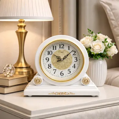 Ceas de masa decorativ – design elegant vintage 26 x 35 cm