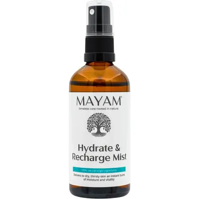 Tonic Facial Hidratant si Revigorant cu Apa de Hamamelis, Trandafir si Melissa 100ml