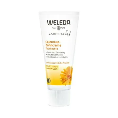 Pasta de dinti fara fluor cu galbenele 75ml Weleda