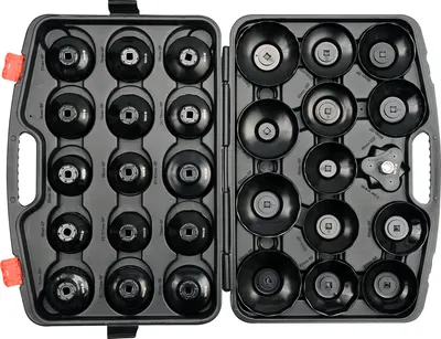 Set Chei Tubulare Pentru Filtru Ulei, 30 Buc
