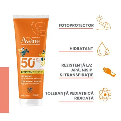 Lotiune pentru copii SUN SPF50+, Avene | 250 ml