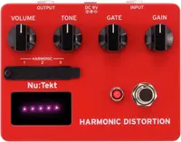 Pedal de distorsiune Korg - Nu:Tekt, HD-S Harmonic Distortion Kit, roșu