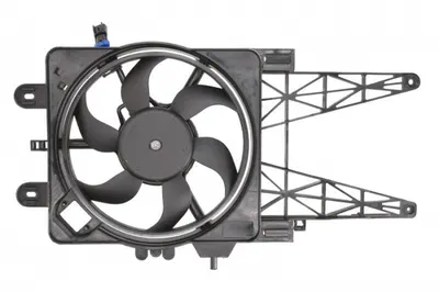 Ventilator radiator (cu carcasa) potrivit FIAT PUNTO, PUNTO HATCHBACK 1.2 1.2CNG 09.99-03.12