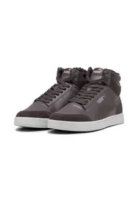 Ghete barbati Puma Shuffle Mid Fur, Gri
