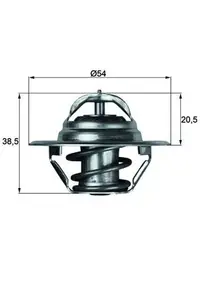 Termostat Lichid Racire (83 C) Potrivit Buick Skylark; Cadillac Seville, Seville Ii; Chevrolet Beretta, Camaro, Corsica, Corvette, Monte Carlo; Fiat 124, 1500, 1500-2300 1.0-5.7d 07.62-11.09