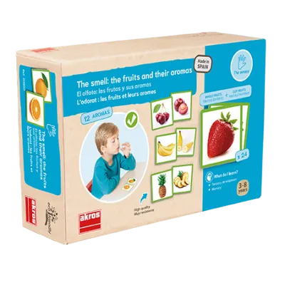 Joc educativ senzorial Cum miros fructele?
