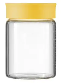 Borcane de depozitare BUYDEEM - CS1013, 3 buc, 500 ml, galben