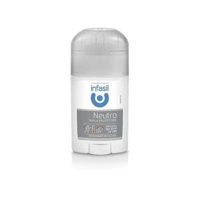 Deodorant stick, Infasil Neutro, Triple Protection, 40 ml