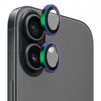 Folie de protectie Camera Spate Blueo Metal Frame pentru Apple iPhone 17, Sticla Securizata, Multicolor