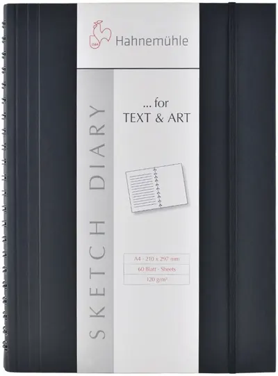 Bloc de schițe Hahnemuhle Text & Art - A4, 60 de coli