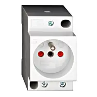 Priză modulară SCHUKO, 2P+N, 16A cu contact de prot. central