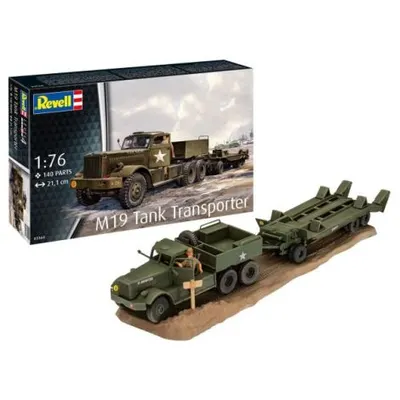 Macheta militara m19 tank transporter