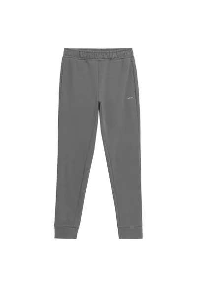 Pantaloni sport dama HOL22-SPDD600 - Bumbac/Poliester - Gri