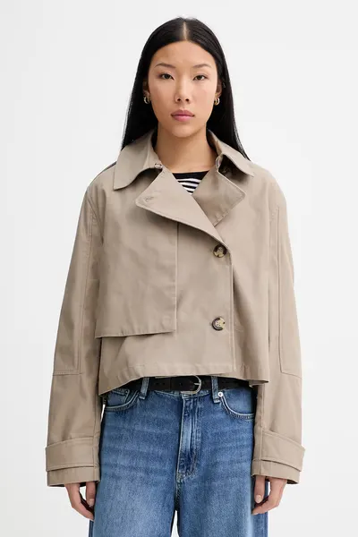 rag & bone trenci pentru femei din bumbac Jamie