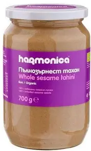Tahini integral bio din susan, 700 g, Harmonica