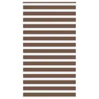Gossi jaluzea tip zebra maro latime tesatura 120,9 cm poliester