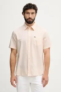 Lacoste cămașă oxford pentru bărbați, din bumbac