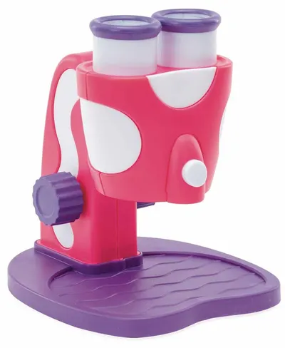 Microscop pentru copii Learning Resources - Geosafari, roz-lila