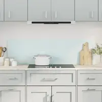 vidaXL Panou antistropi bucătărie 2 buc. alb 70x60cm sticlă securizată