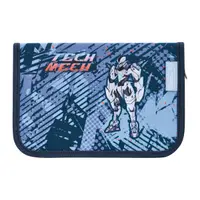 Penar echipat 31 piese, 2 clape, 14x20.3x3.5 cm, motiv Cosmic Techmech, Herlitz