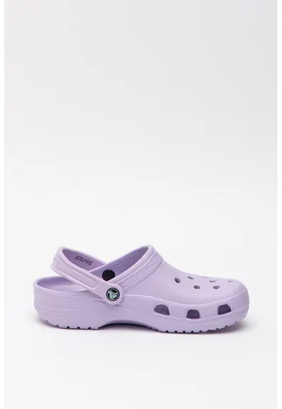 Saboti unisex cu bareta slingback Classic - Lila