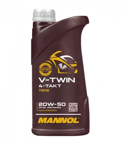 Ulei motociclete, 20w50 Mannol V-Twin, 1L