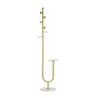 Cuier auriu din metal 40x176 cm – Mauro Ferretti