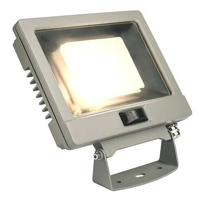 Corp iluminat de perete, aplica, lumini SPOODI 20 de perete, gri cu LED-uri in aer liber montat pe suprafata de perete de lumina, 30W, argintiu-gri, 3000K