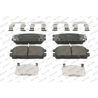 Set placute frana, frana disc FERODO FDB1841