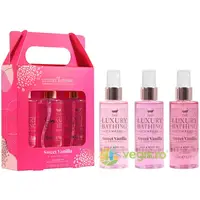 Set Cadou Tempting Trio Spray Parfumat pentru Par si Corp Sweet Vanilla, Almond Glaze 3 x 100ml