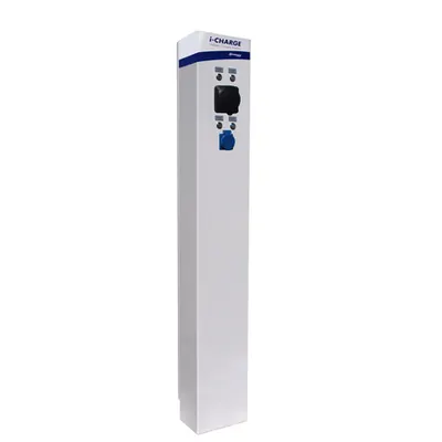 i-CHARGE PUBLIC 200 Tip2 22kW Schuko 3,7kW inox