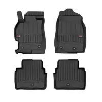 Covor podea FROGUM TPE proLine 3D, set, culoare neagra, potrivit MAZDA 6 12.07-07.13