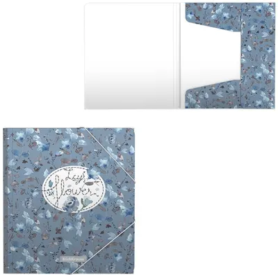 Dosar Erich Krause Frozen Beauty - A5+, cu o bandă elastică